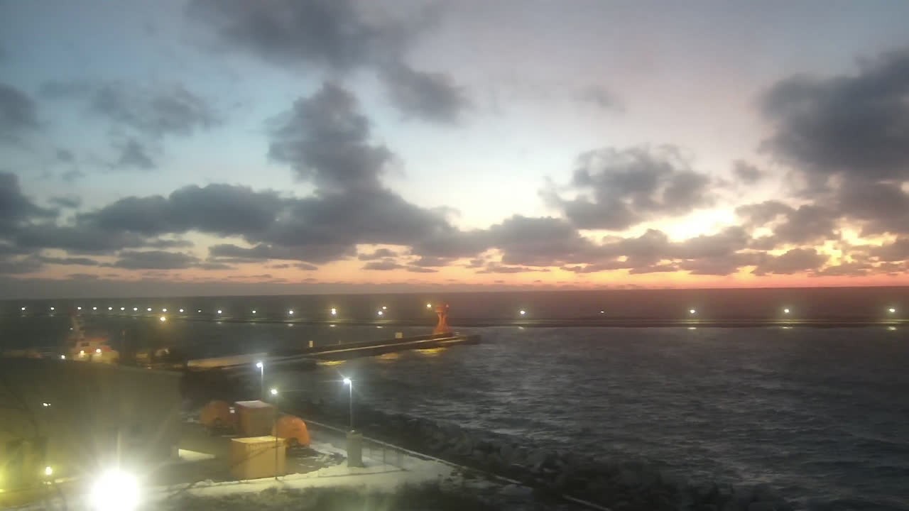 Archiv Foto Webcam Sassnitz an der Ostsee: Stadthafen