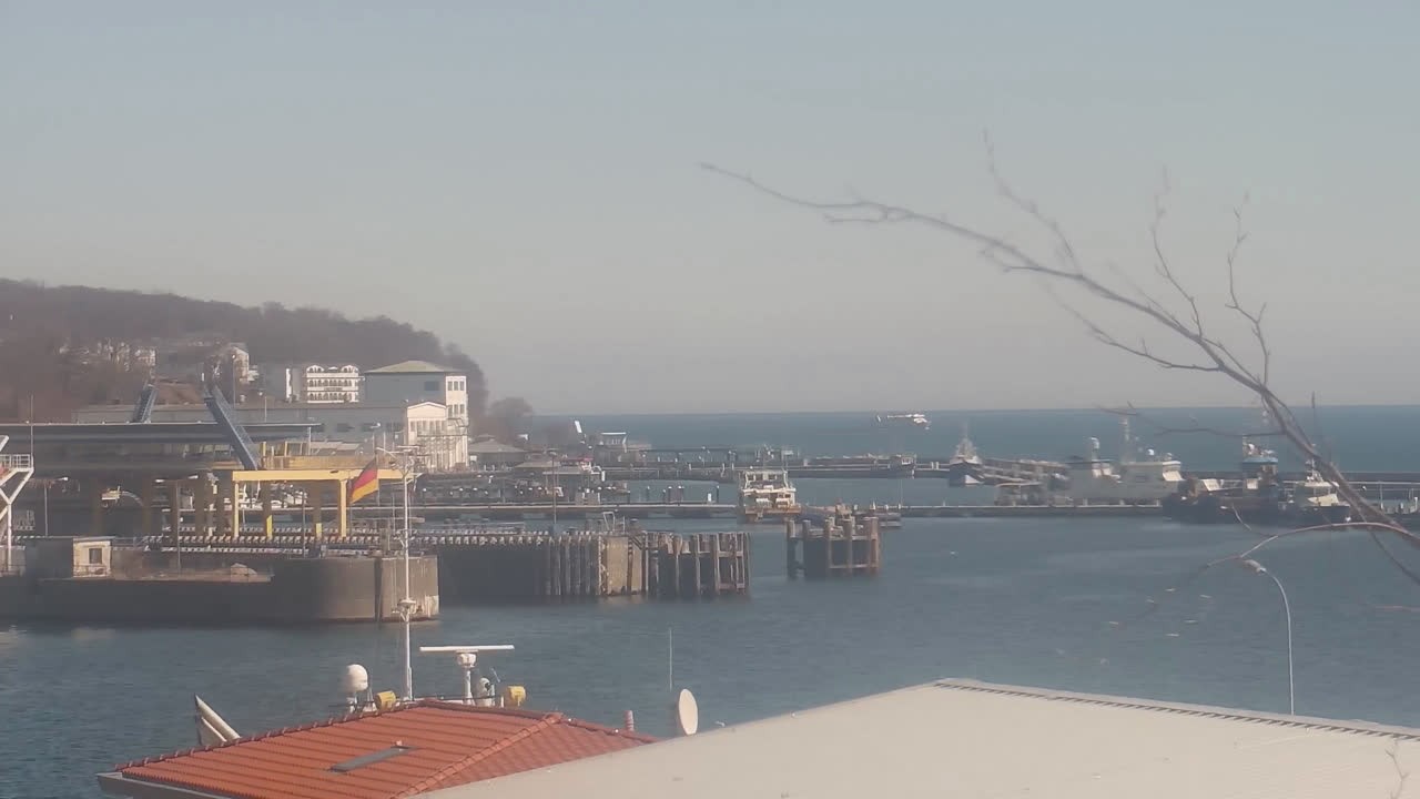 Archiv Foto Webcam Sassnitz an der Ostsee: Stadthafen