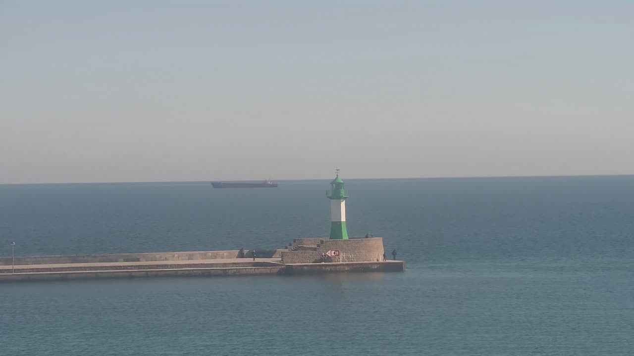 Archiv Foto Webcam Sassnitz an der Ostsee: Stadthafen