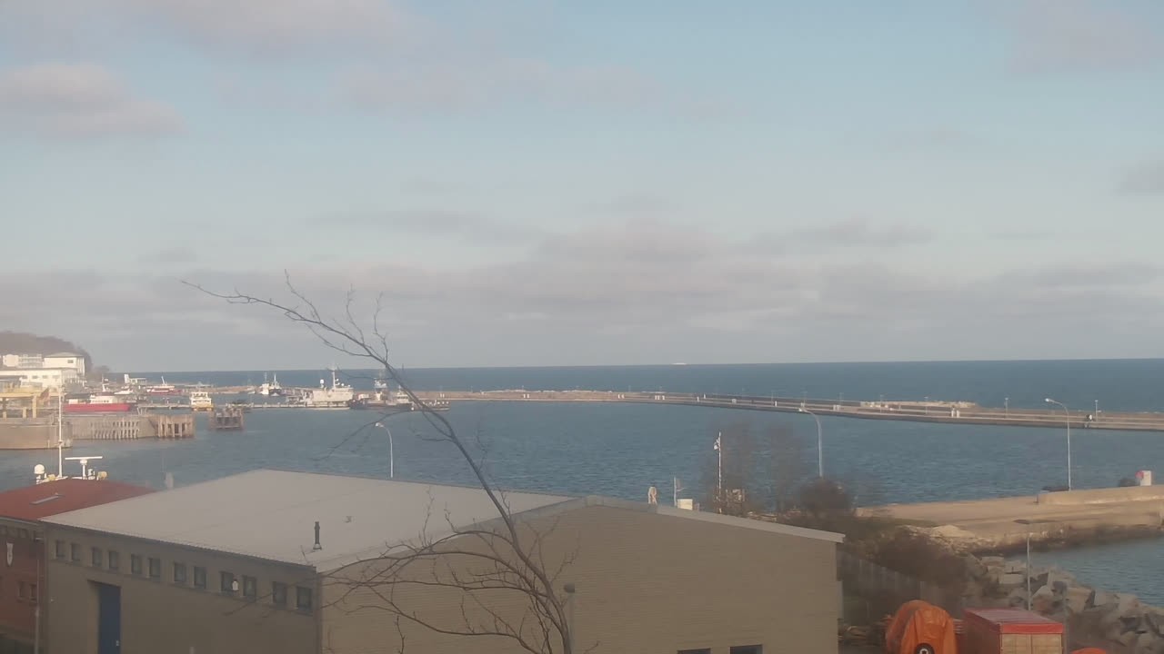 Archiv Foto Webcam Sassnitz an der Ostsee: Stadthafen