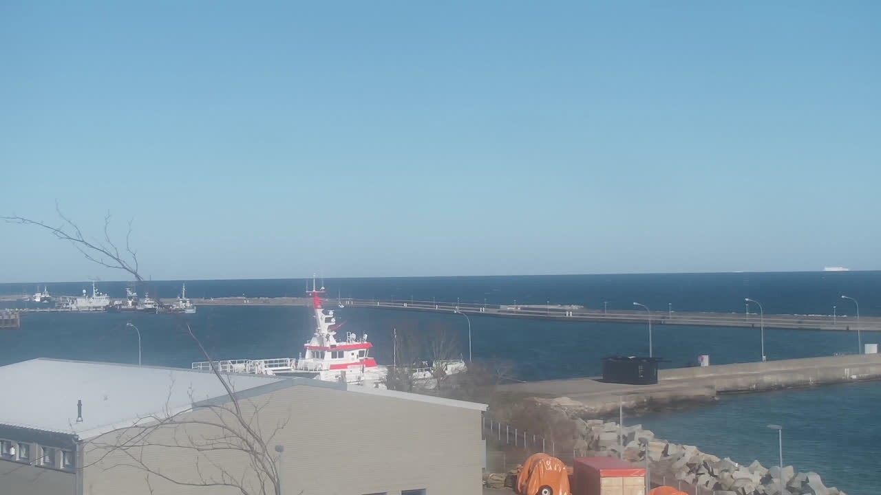 Archiv Foto Webcam Sassnitz an der Ostsee: Stadthafen