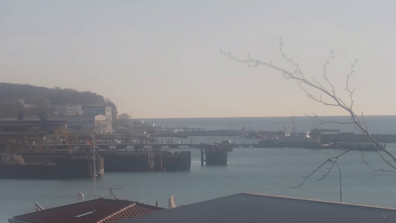 Archived image Webcam Sassnitz at the town harbour