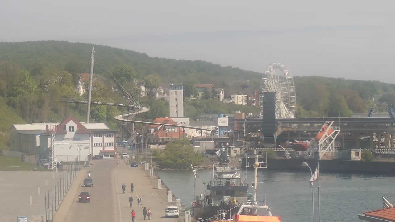 Archiv Foto Webcam Sassnitz an der Ostsee: Stadthafen