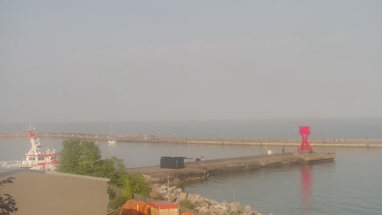 Archiv Foto Webcam Sassnitz an der Ostsee: Stadthafen
