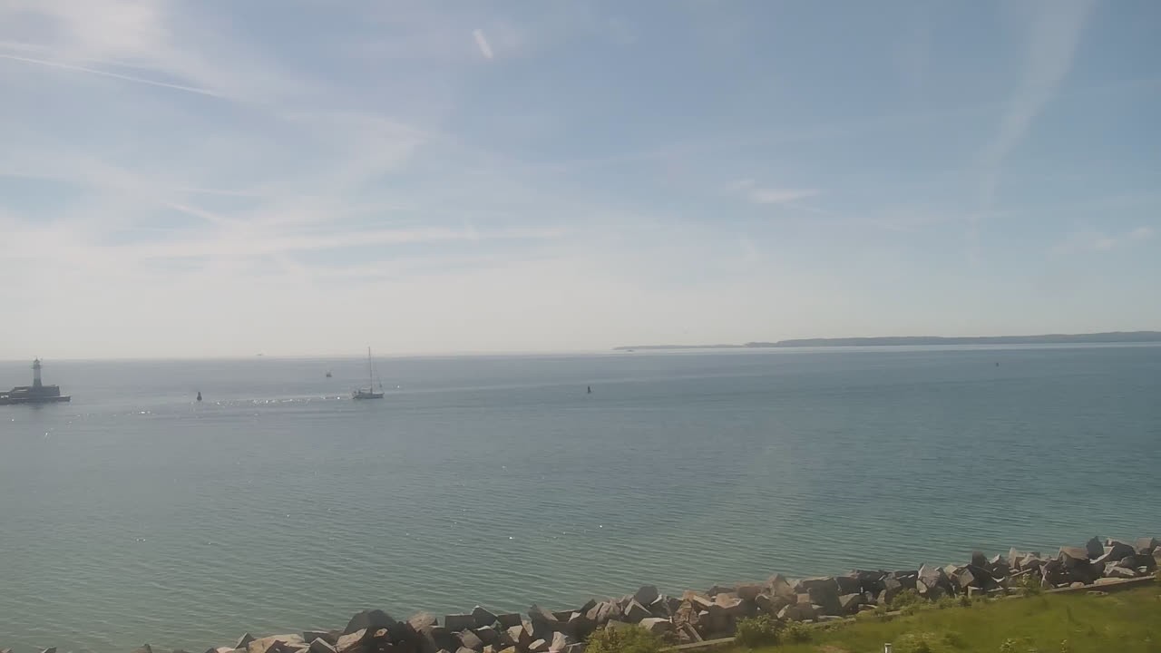 Archiv Foto Webcam Sassnitz an der Ostsee: Stadthafen