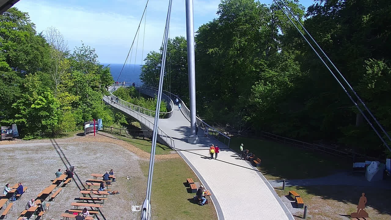 Archiv Foto Webcam Insel Rügen: Königsstuhl
