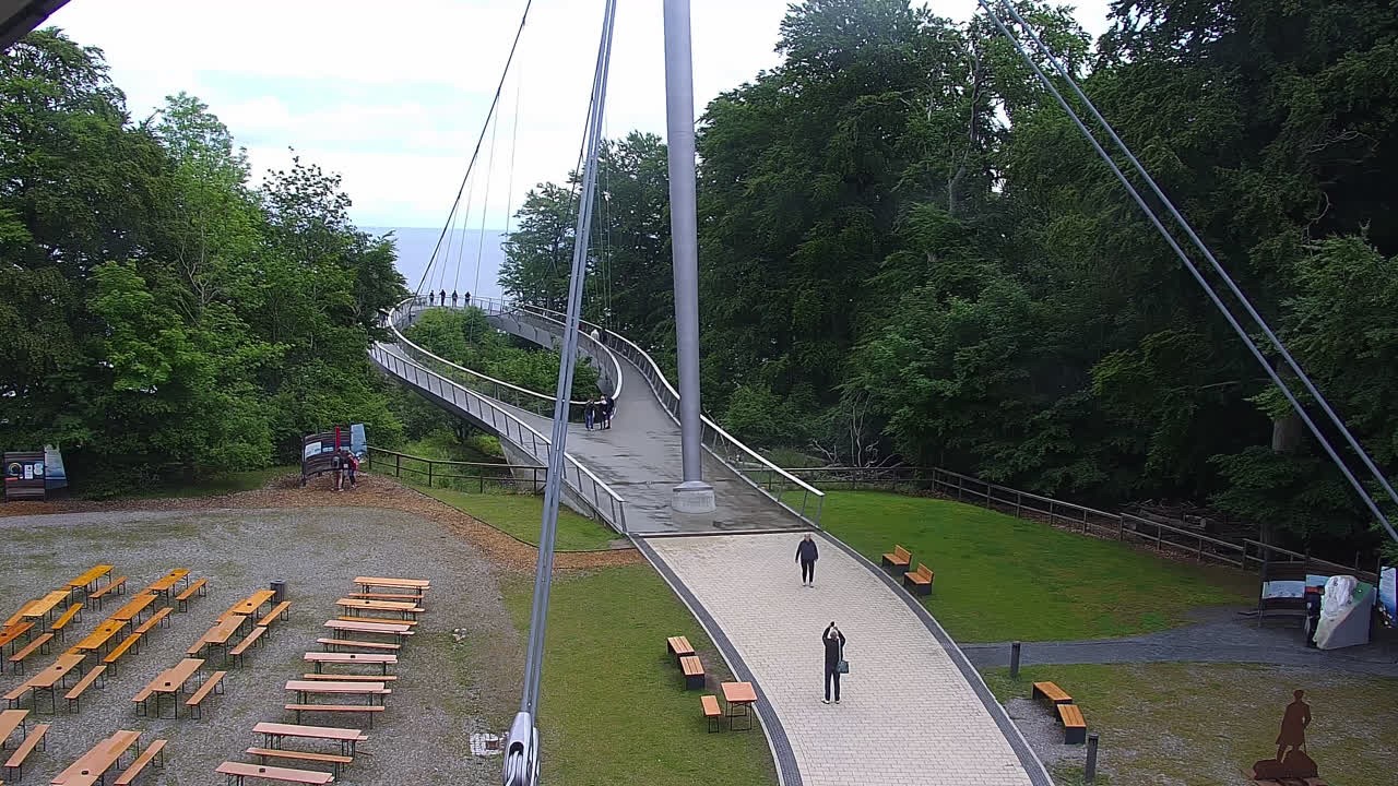 Archiv Foto Webcam Insel Rügen: Königsstuhl