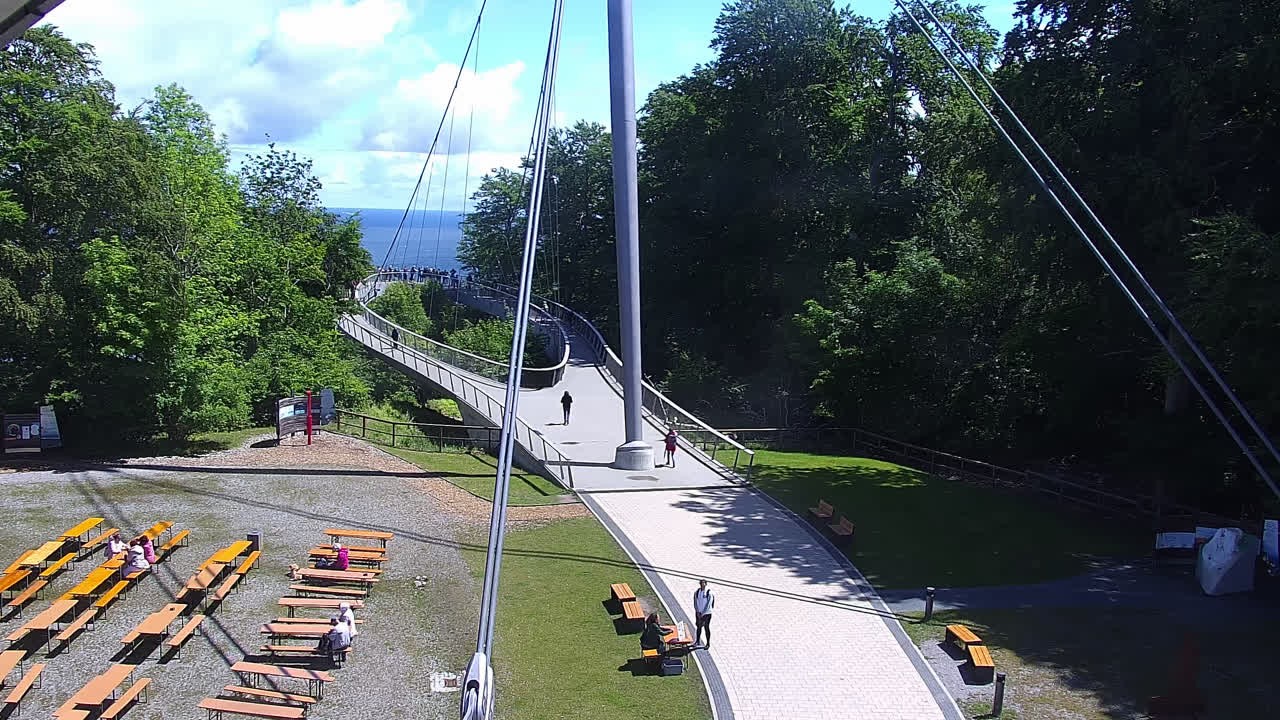 Archiv Foto Webcam Insel Rügen: Königsstuhl