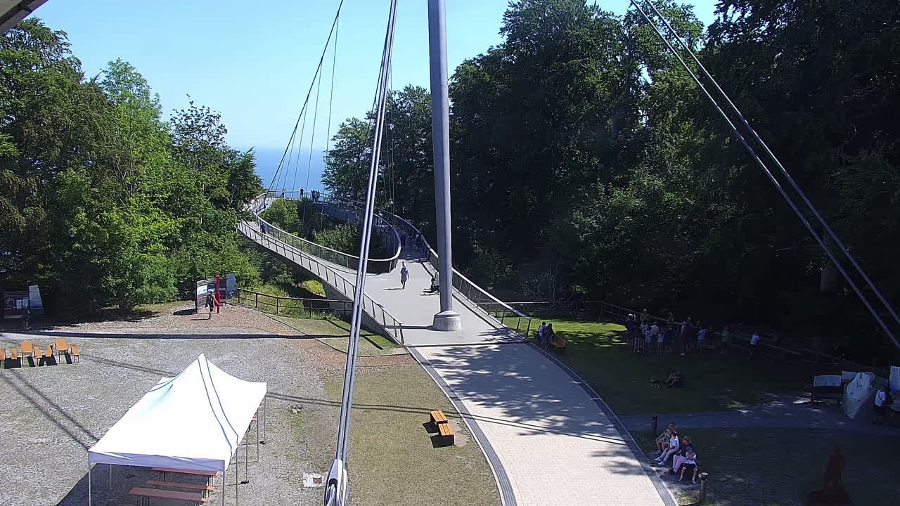 Archiv Foto Webcam Insel Rügen: Königsstuhl