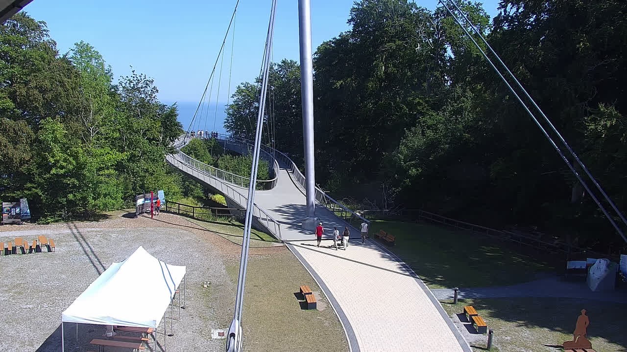 Archiv Foto Webcam Insel Rügen: Königsstuhl
