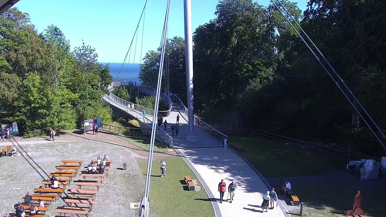 Archived image Webcam Island of Rügen: Königsstuhl