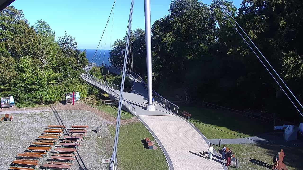 Archived image Webcam Island of Rügen: Königsstuhl