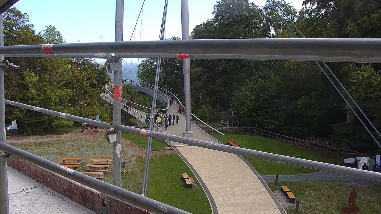 Archived image Webcam Island of Rügen: Königsstuhl