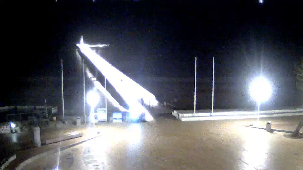 Archived image Webcam Scharbeutz: View of the beach and the Baltic Sea