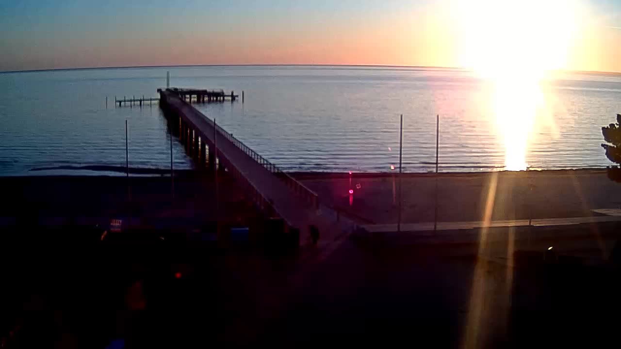 Archiv Foto Webcam Scharbeutz: Ausblick auf den Strand und die Ostsee