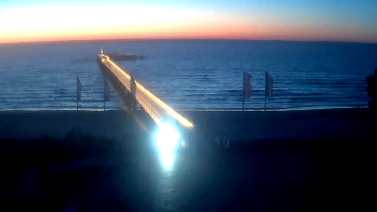 Archiv Foto Webcam Scharbeutz: Ausblick auf den Strand und die Ostsee
