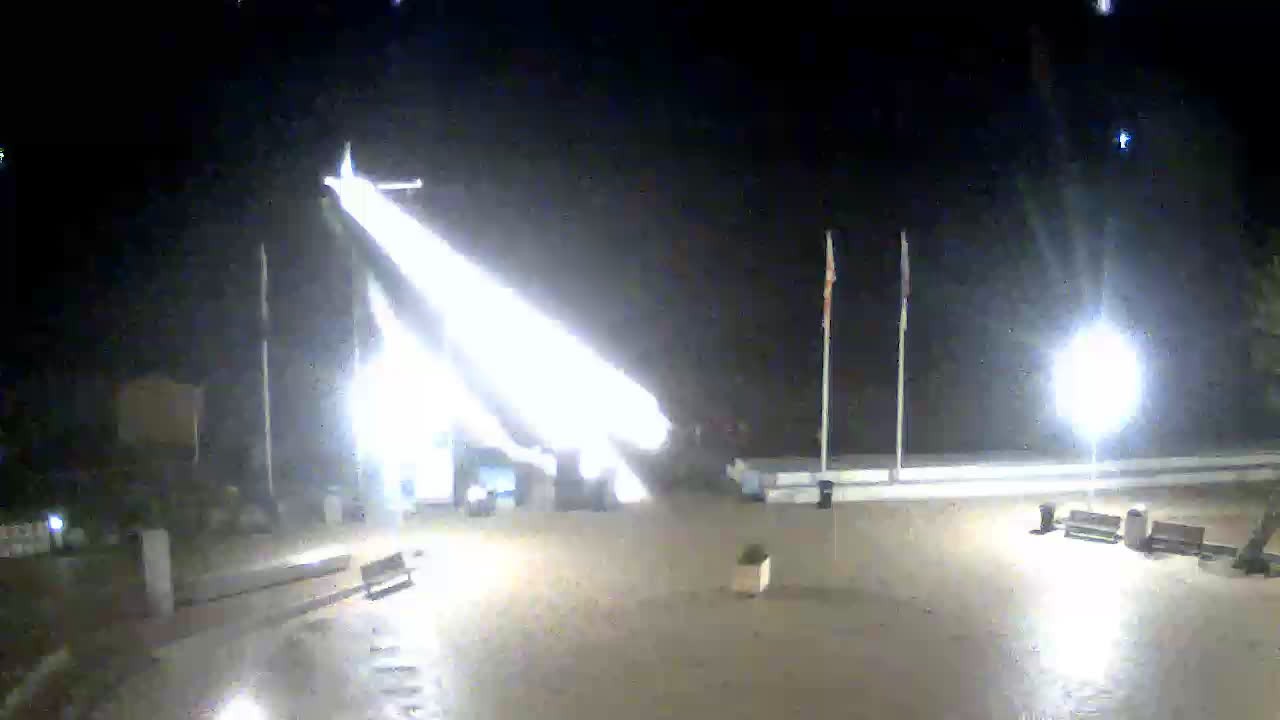 Archiv Foto Webcam Scharbeutz: Ausblick auf den Strand und die Ostsee