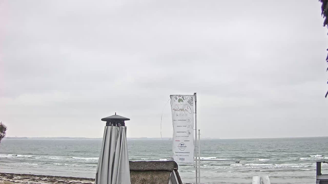 Archiv Foto Webcam Scharbeutz Strand: Blick vom Restaurant Capolino