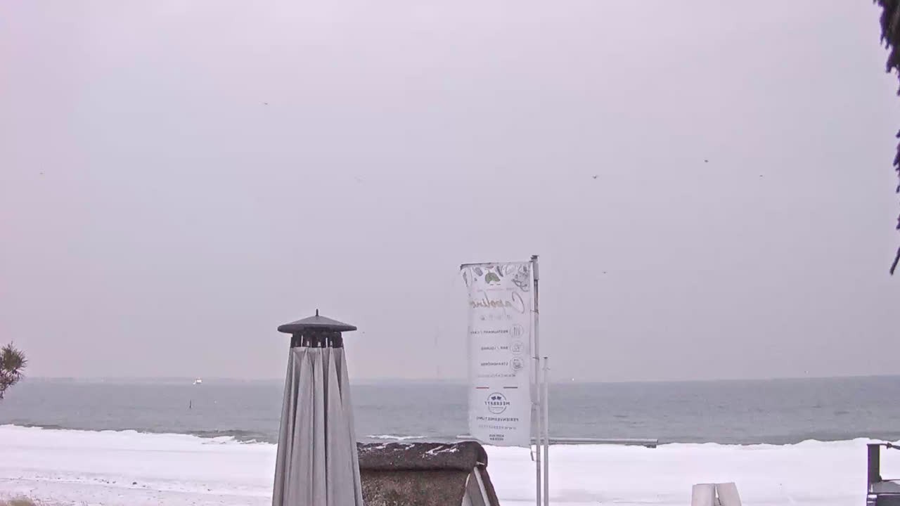 Archiv Foto Webcam Scharbeutz Strand: Blick vom Restaurant Capolino