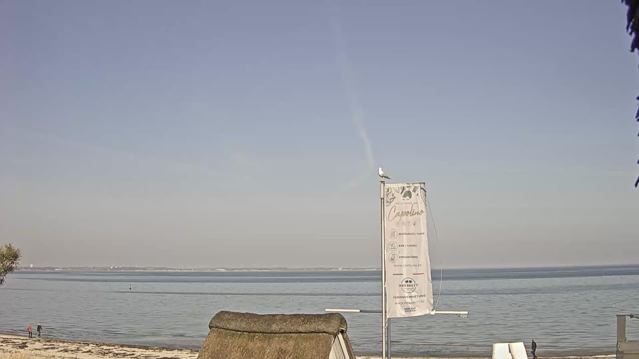 Archiv Foto Webcam Scharbeutz Strand: Blick vom Restaurant Capolino