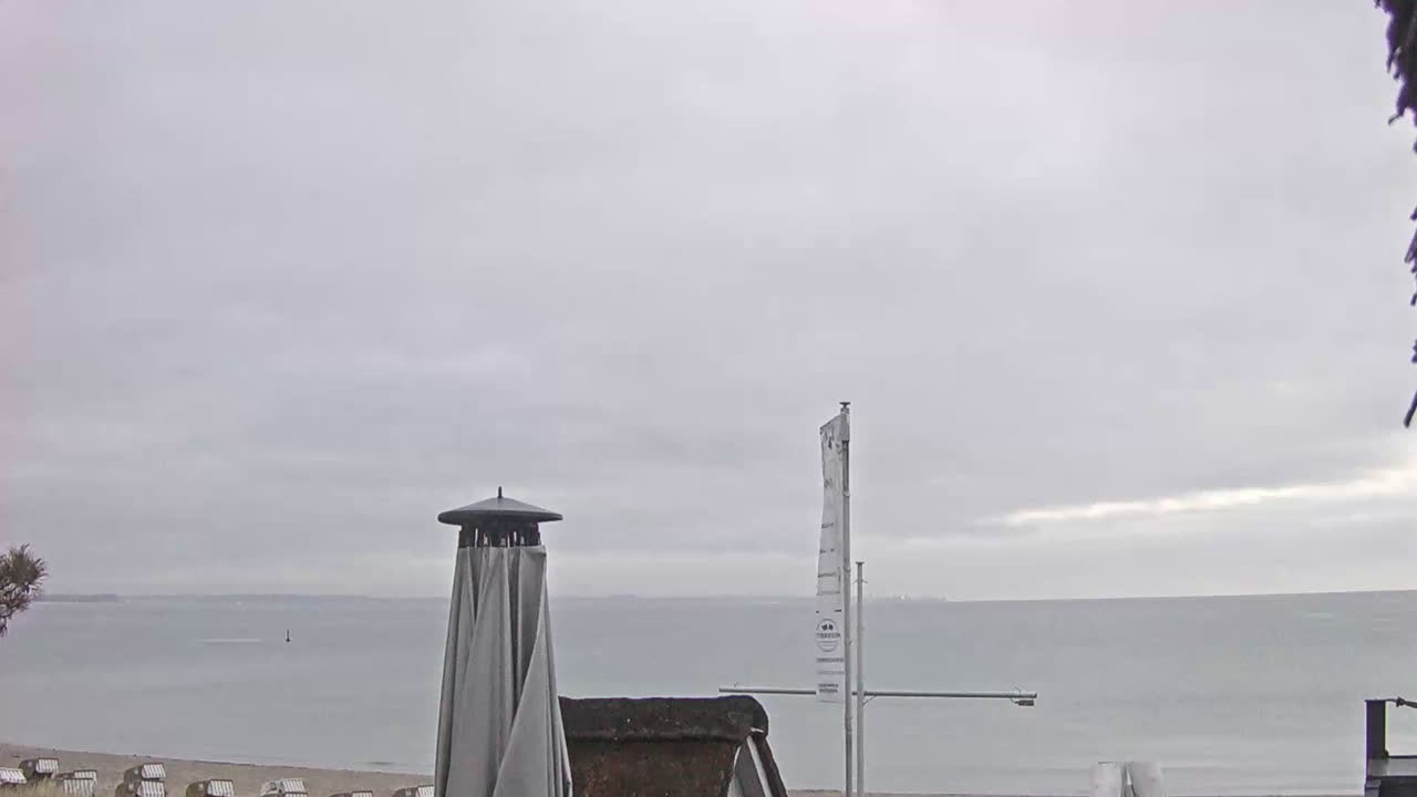 Archiv Foto Webcam Scharbeutz Strand: Blick vom Restaurant Capolino