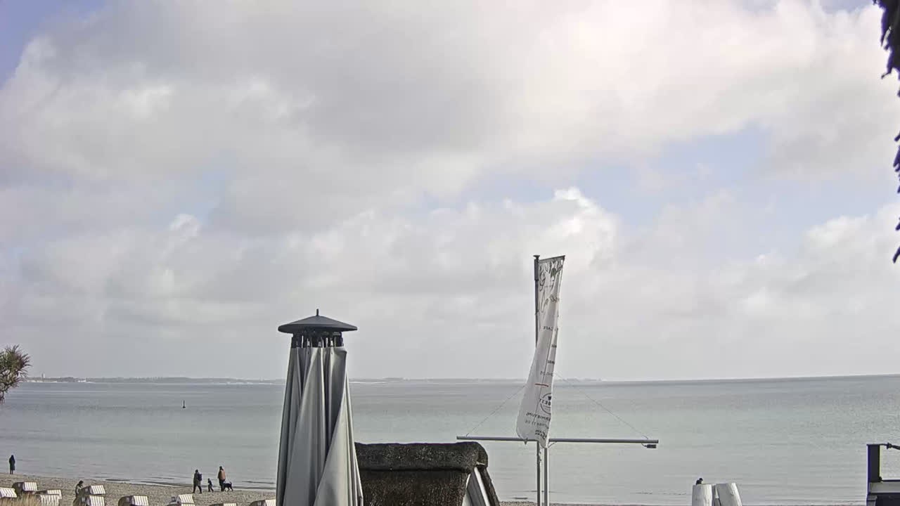 Archiv Foto Webcam Scharbeutz Strand: Blick vom Restaurant Capolino