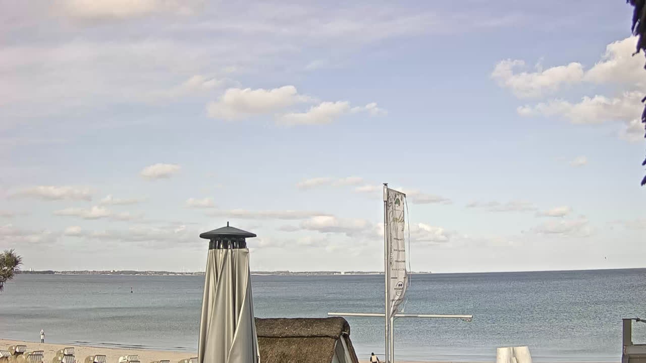 Archiv Foto Webcam Scharbeutz Strand: Blick vom Restaurant Capolino