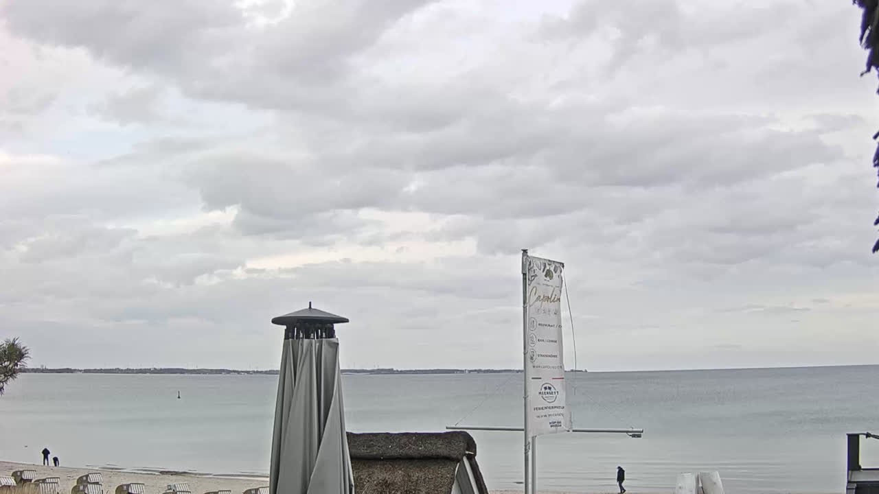 Archiv Foto Webcam Scharbeutz Strand: Blick vom Restaurant Capolino