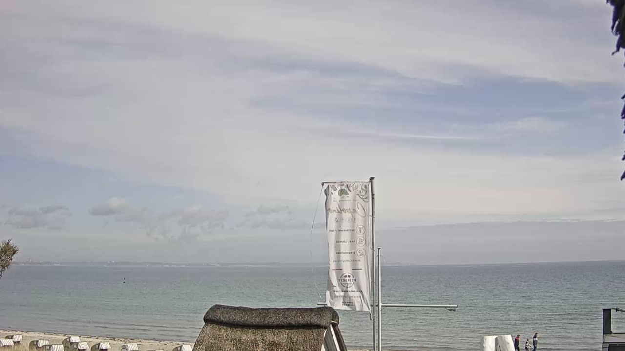 Archiv Foto Webcam Scharbeutz Strand: Blick vom Restaurant Capolino