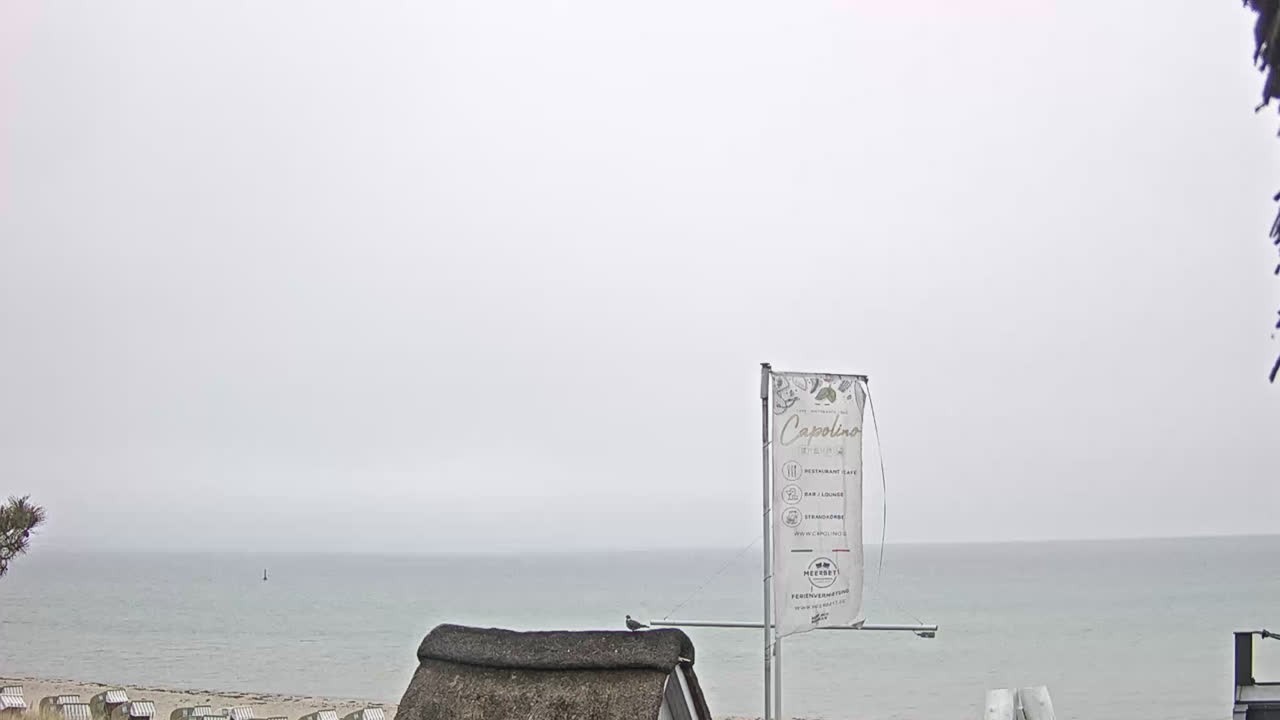 Archiv Foto Webcam Scharbeutz Strand: Blick vom Restaurant Capolino