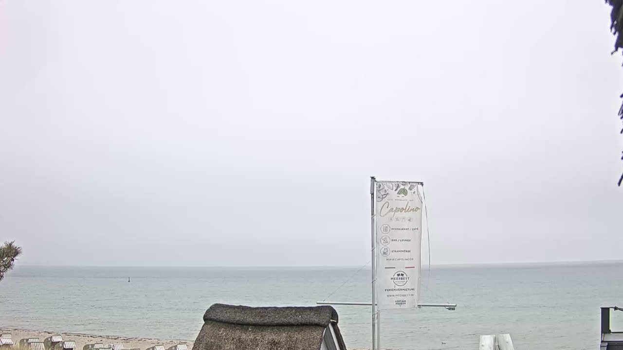 Archiv Foto Webcam Scharbeutz Strand: Blick vom Restaurant Capolino