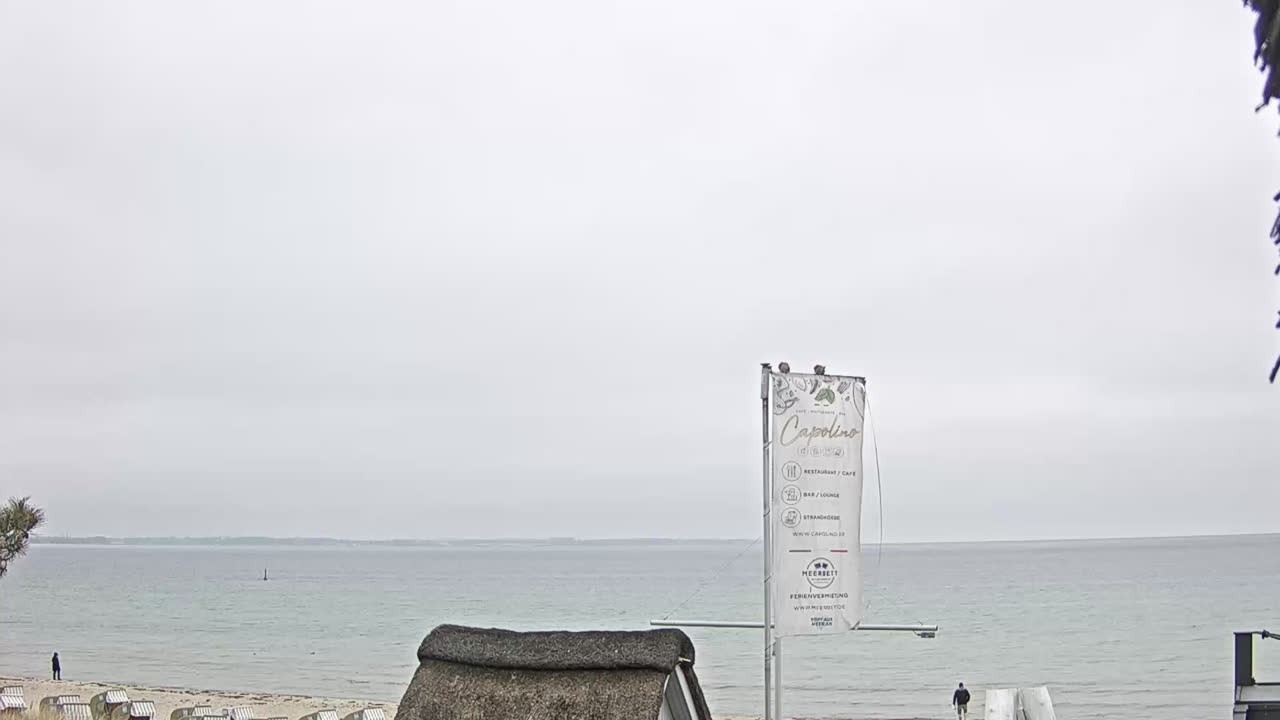 Archiv Foto Webcam Scharbeutz Strand: Blick vom Restaurant Capolino
