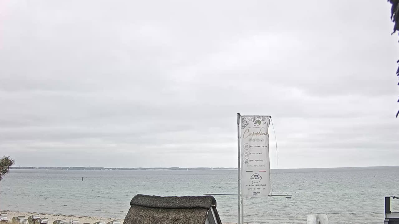 Archiv Foto Webcam Scharbeutz Strand: Blick vom Restaurant Capolino