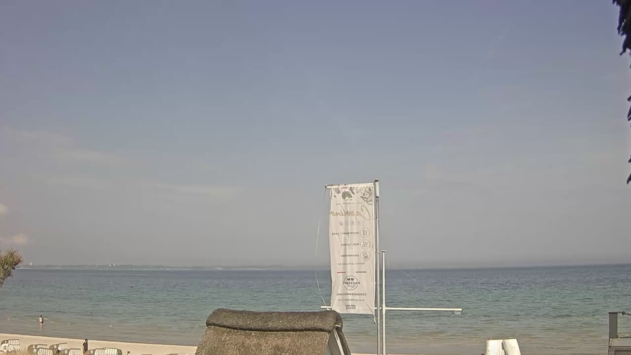 Archiv Foto Webcam Scharbeutz Strand: Blick vom Restaurant Capolino