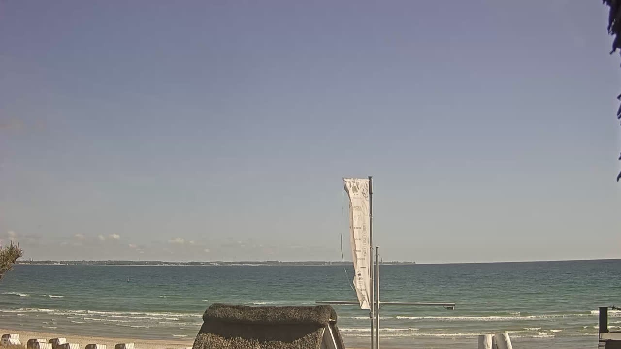 Archived image Webcam Scharbeutz: View from the Capolino Restaurant
