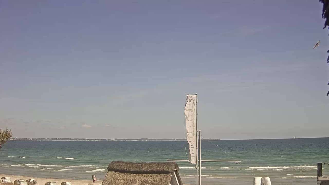 Archived image Webcam Scharbeutz: View from the Capolino Restaurant