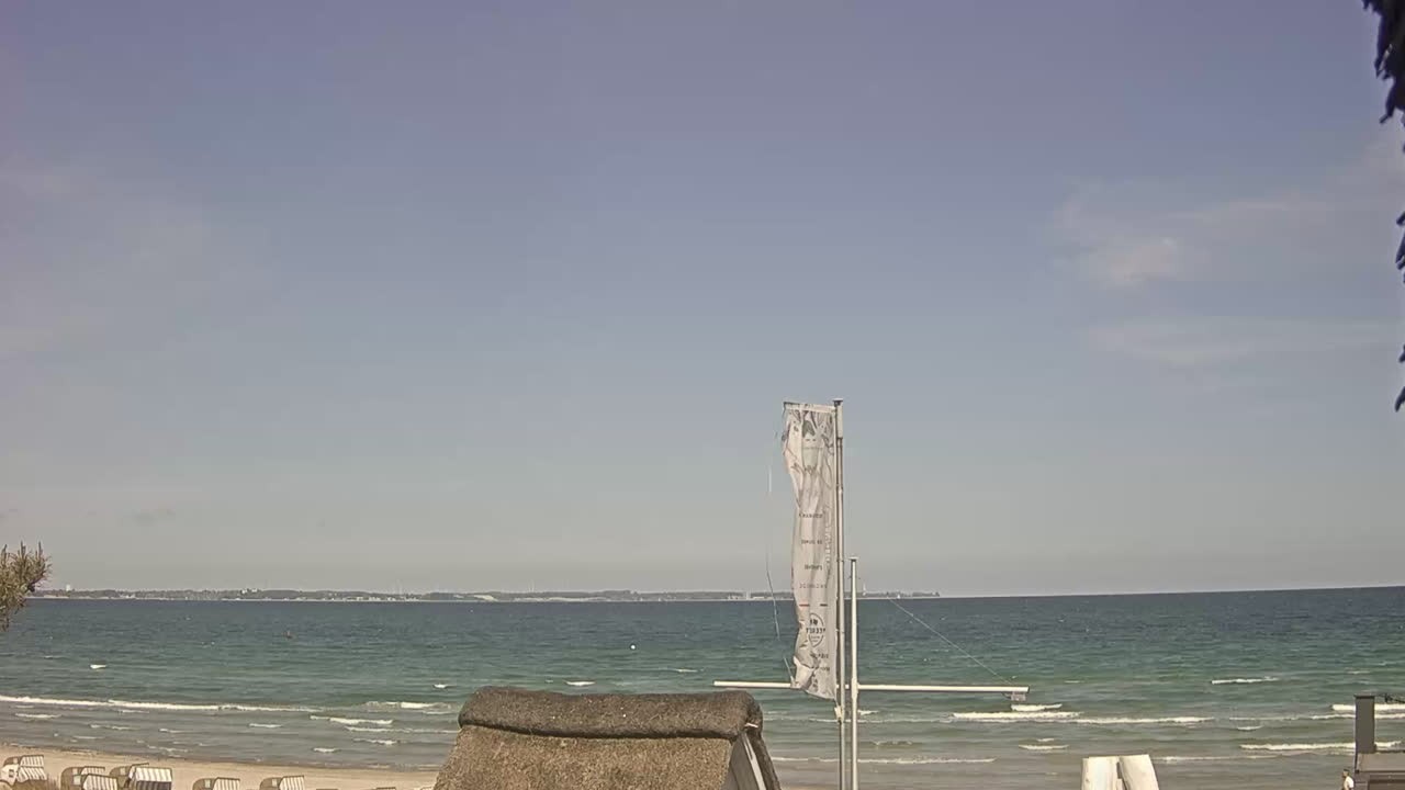 Archived image Webcam Scharbeutz: View from the Capolino Restaurant