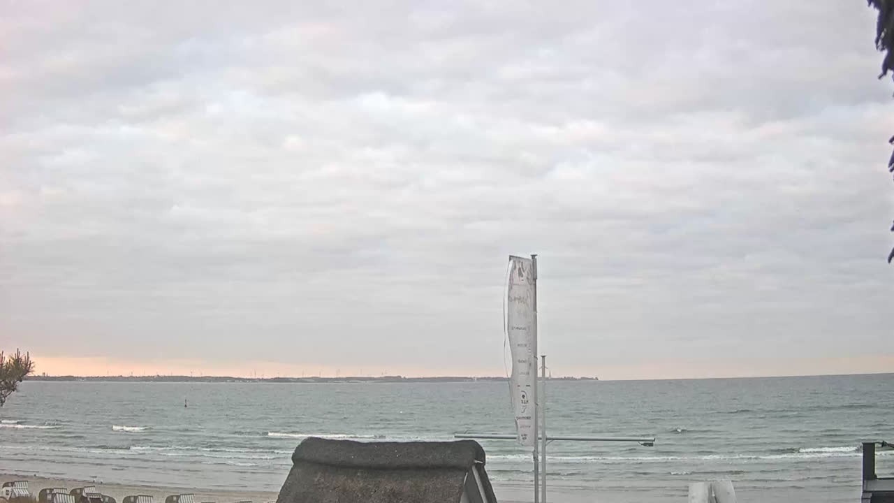 Archiv Foto Webcam Scharbeutz Strand: Blick vom Restaurant Capolino