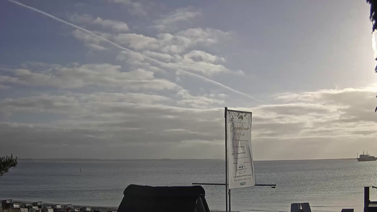 Archived image Webcam Scharbeutz: View from the Capolino Restaurant