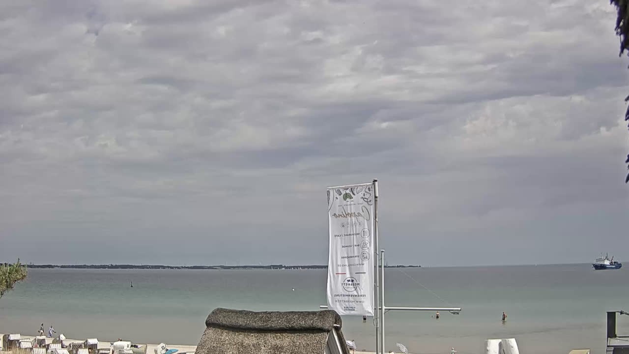 Archiv Foto Webcam Scharbeutz Strand: Blick vom Restaurant Capolino