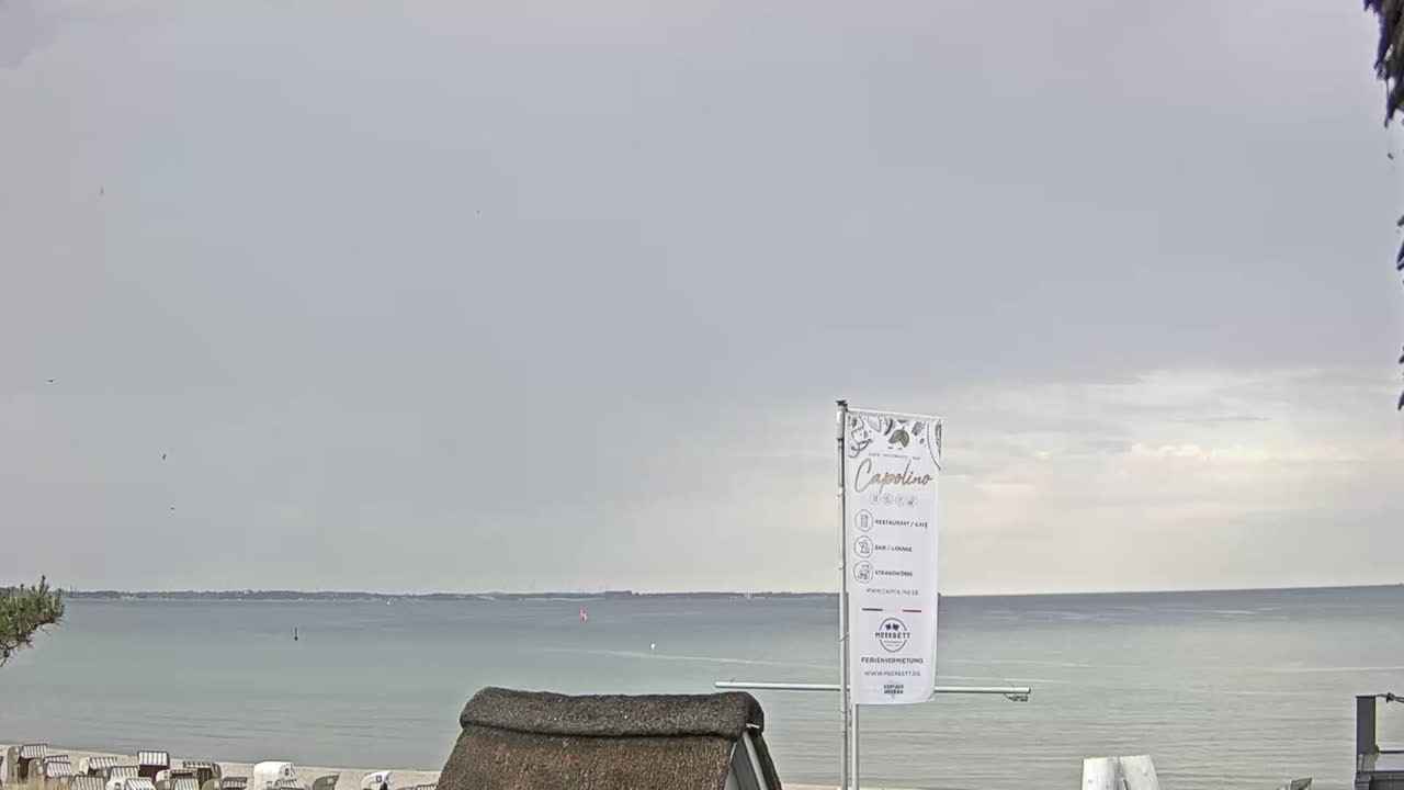 Archiv Foto Webcam Scharbeutz Strand: Blick vom Restaurant Capolino