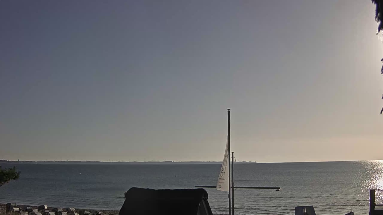 Archiv Foto Webcam Scharbeutz Strand: Blick vom Restaurant Capolino