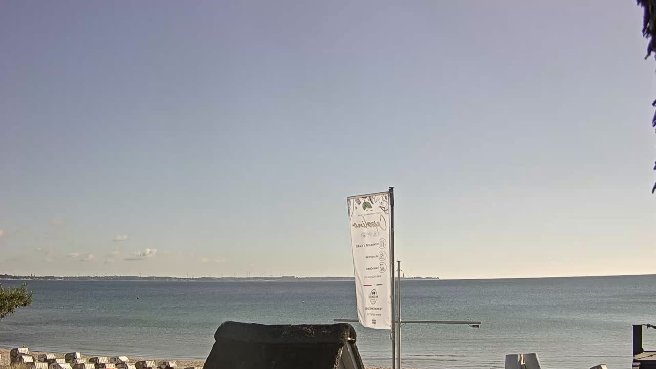 Archiv Foto Webcam Scharbeutz Strand: Blick vom Restaurant Capolino