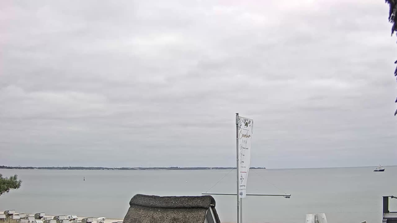 Archiv Foto Webcam Scharbeutz Strand: Blick vom Restaurant Capolino