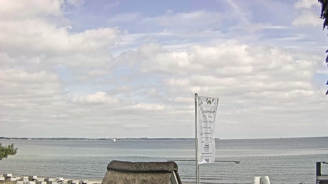 Archiv Foto Webcam Scharbeutz Strand: Blick vom Restaurant Capolino