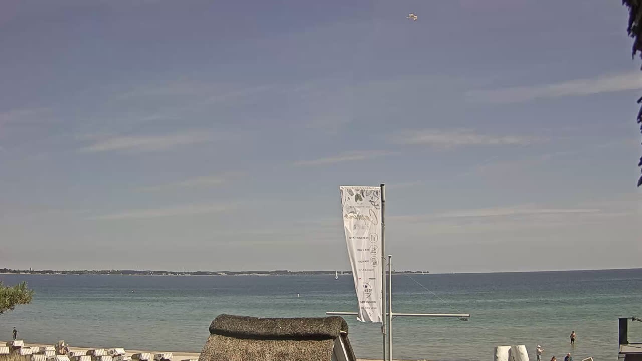 Archived image Webcam Scharbeutz: View from the Capolino Restaurant