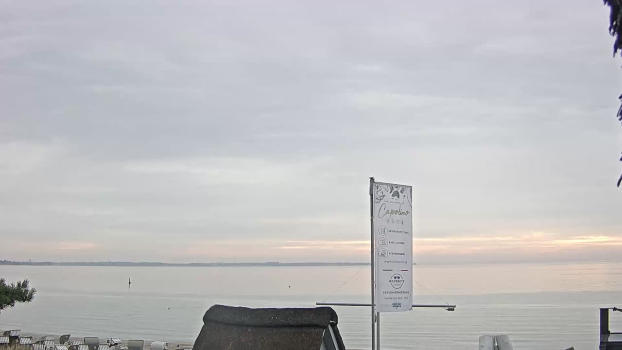 Archiv Foto Webcam Scharbeutz Strand: Blick vom Restaurant Capolino