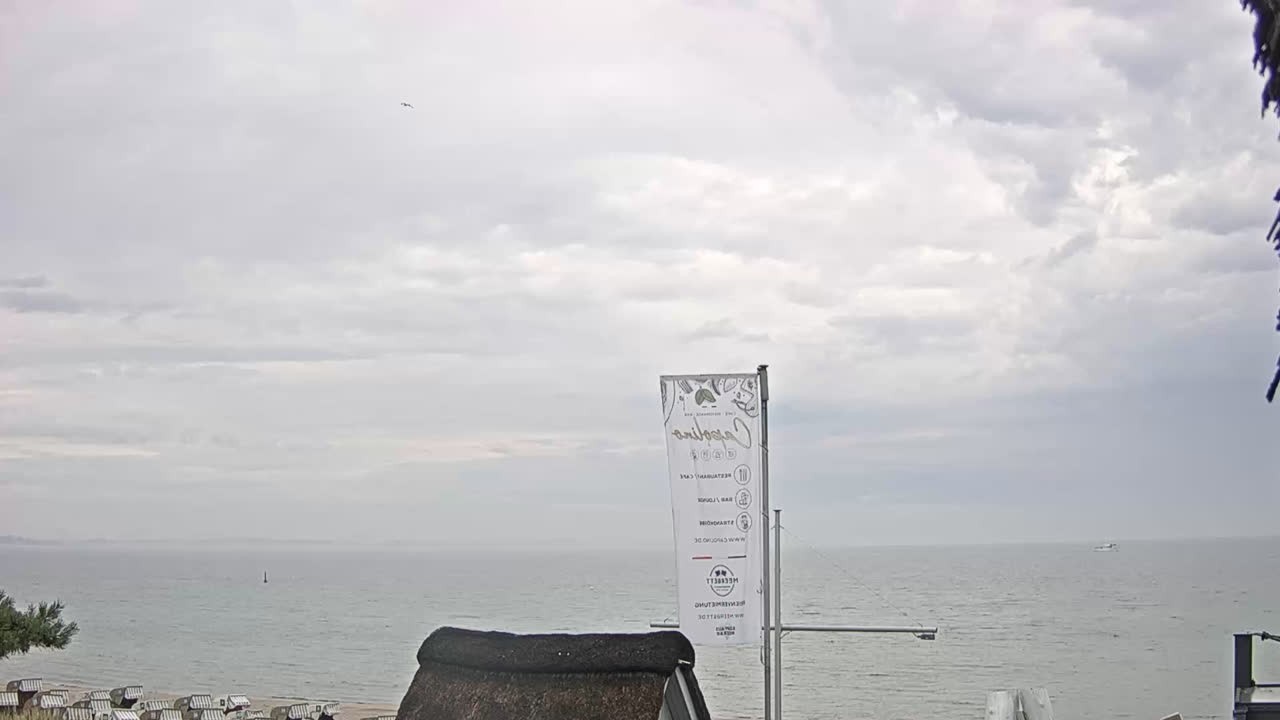 Archiv Foto Webcam Scharbeutz Strand: Blick vom Restaurant Capolino