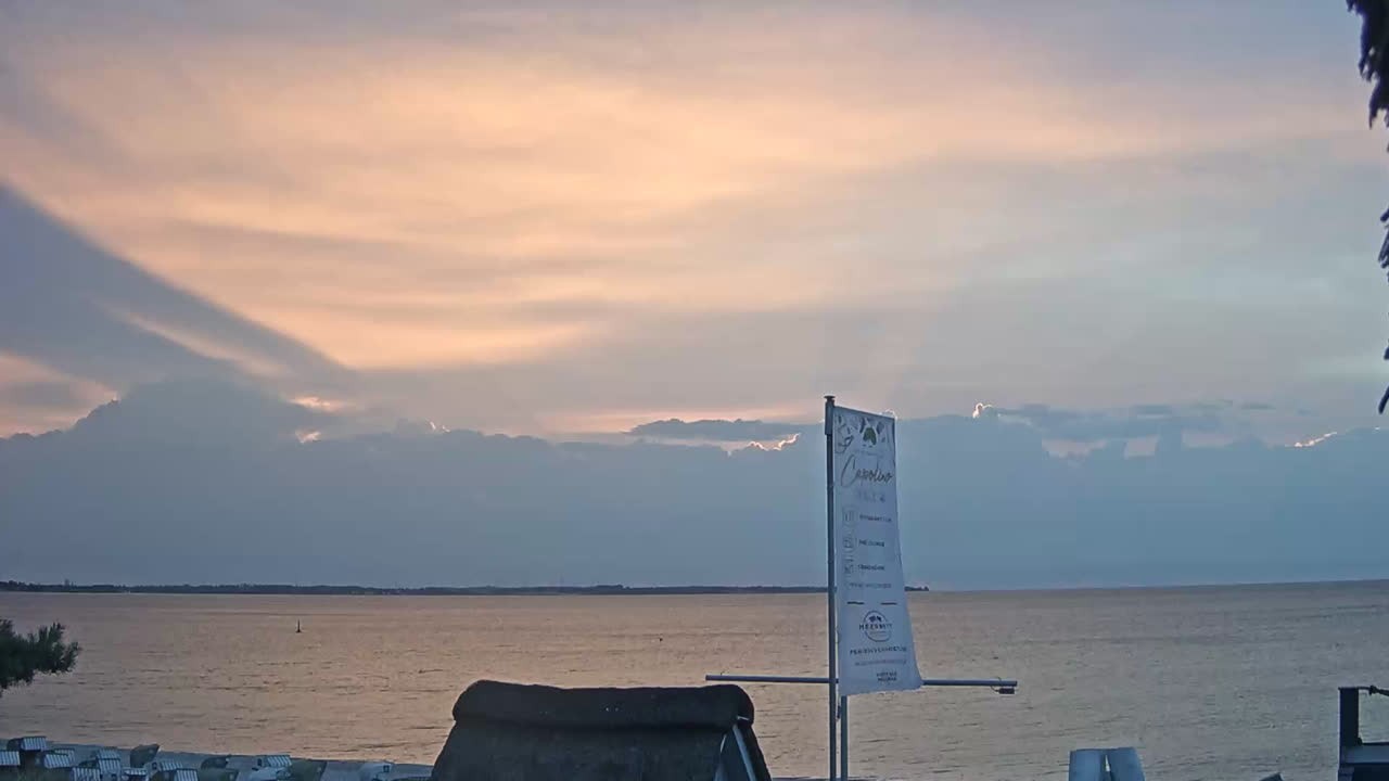 Archiv Foto Webcam Scharbeutz Strand: Blick vom Restaurant Capolino