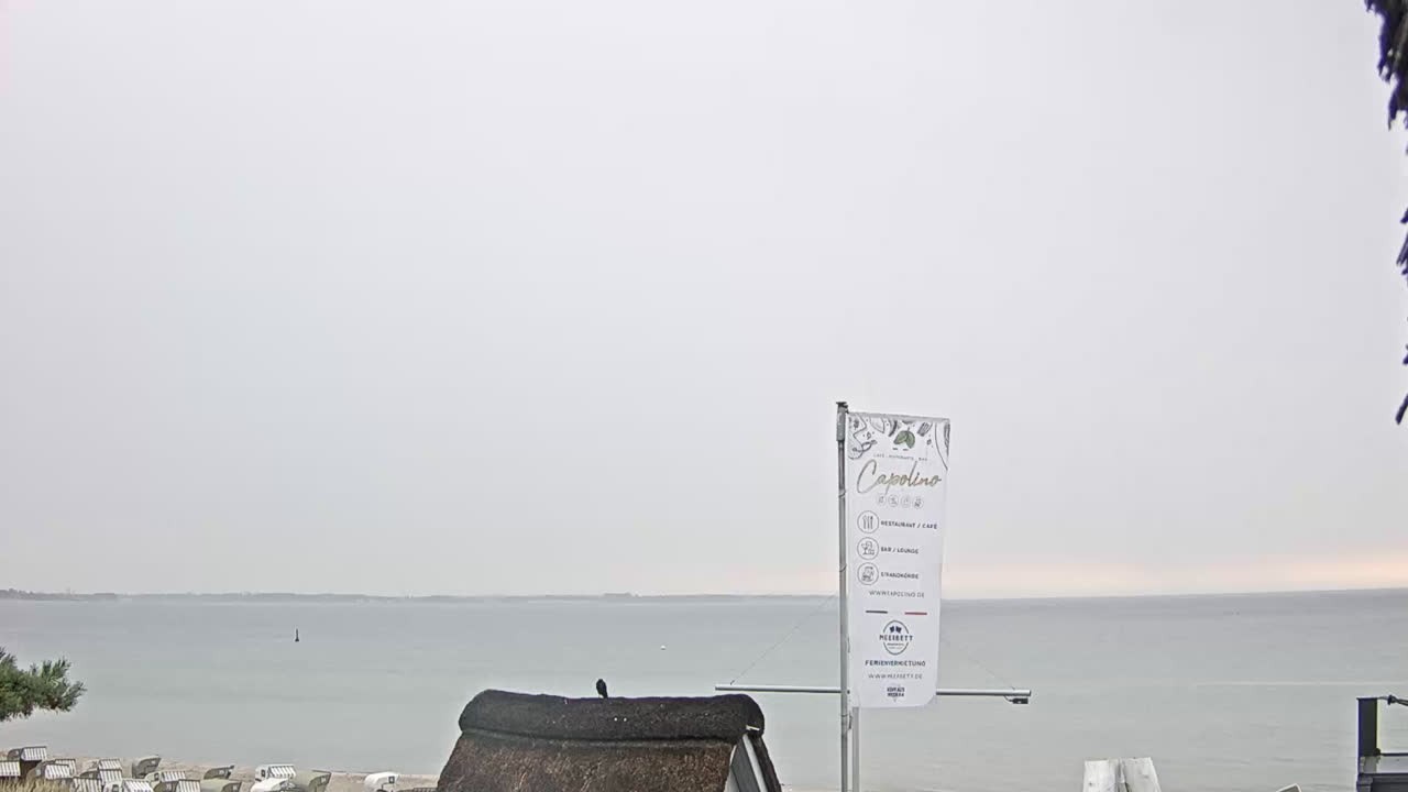 Archiv Foto Webcam Scharbeutz Strand: Blick vom Restaurant Capolino